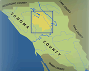 larger area map of surrounding counties